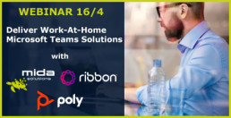 Webinar - Deliver Work-at-home Microsoft Teams Solutions