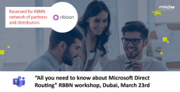 mida-ribbon-workshop-march-2022-direct-routing-partners-distributors